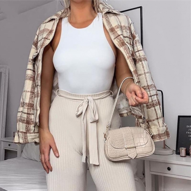 Women's Sexy Sleeveless Slim Fit Bodysuit 100% Polyester Solid Color High Cut Tank Top Bodysuits For Summer Streetwear Casual Party Wear Women's Sexy Sleeveless Slim Fit Bodysuit 100% Polyester Solid Color High Cut Tank Top Bodysuits For Summer Streetwear Casual Party Wear