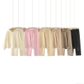 Women's Casual Cotton Blend Fleece Hooded Hoodie Pants Set Long Sleeve Pullover Elastic Waist Drawstring Wide Leg Trousers Daily Streetwear Sports Solid Color Oversized 2 Piece Outfits Women's Casual Cotton Blend Fleece Hooded Hoodie Pants Set Long Sleeve Pullover Elastic Waist Drawstring Wide Leg Trousers Daily Streetwear Sports Solid Color Oversized 2 Piece Outfits