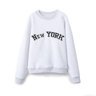 Women Casual Heather Grey Sweatshirt Shorts Set 85 Cotton Fleece Lined New York Collegiate Embroidery Two Piece Loungewear Sporty Streetwear Outfit Women Casual Heather Grey Sweatshirt Shorts Set 85 Cotton Fleece Lined New York Collegiate Embroidery Two Piece Loungewear Sporty Streetwear Outfit