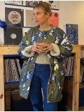 Women's Vintage Floral Print Quilted Jacket Fleece Lined Warm Cotton Padded Coat Casual Streetwear Long Sleeve Single Breasted Outwear For Ladies Women's Vintage Floral Print Quilted Jacket Fleece Lined Warm Cotton Padded Coat Casual Streetwear Long Sleeve Single Breasted Outwear For Ladies