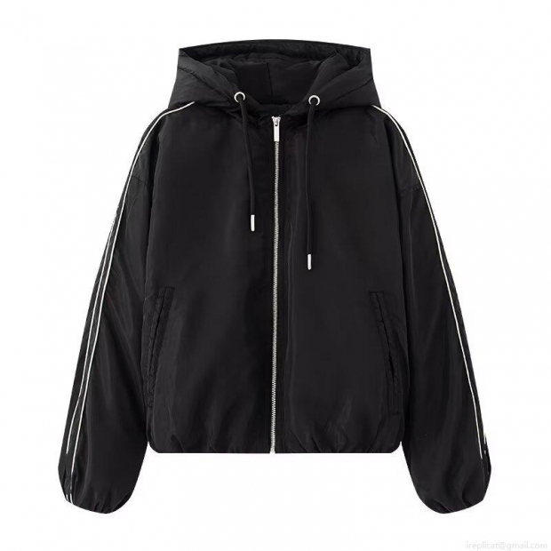 Women's Autumn Winter Hooded Puffer Jacket Polyester Padded Coat With Contrast Trim Zipper Closure Loose Fit Streetwear Warm Outerwear Women's Autumn Winter Hooded Puffer Jacket Polyester Padded Coat With Contrast Trim Zipper Closure Loose Fit Streetwear Warm Outerwear