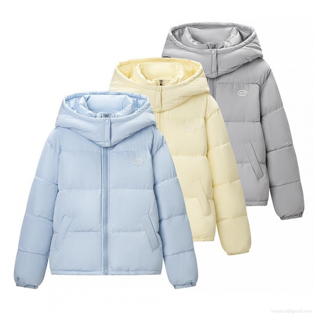 Women's Short Hooded Puffer Jacket Casual Windproof Cotton Padded Coat Winter Warm Quilted Outerwear With Zipper For Ladies Daily Wear Women's Short Hooded Puffer Jacket Casual Windproof Cotton Padded Coat Winter Warm Quilted Outerwear With Zipper For Ladies Daily Wear