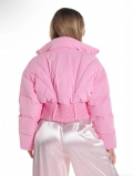 Women's Slim Short Puffer Jacket Thick Cotton Padded Quilted Coat Stand Collar Smocked Waist Outerwear Casual Winter Streetwear Warm Zip Up Jacket for Women Women's Slim Short Puffer Jacket Thick Cotton Padded Quilted Coat Stand Collar Smocked Waist Outerwear Casual Winter Streetwear Warm Zip Up Jacket for Women