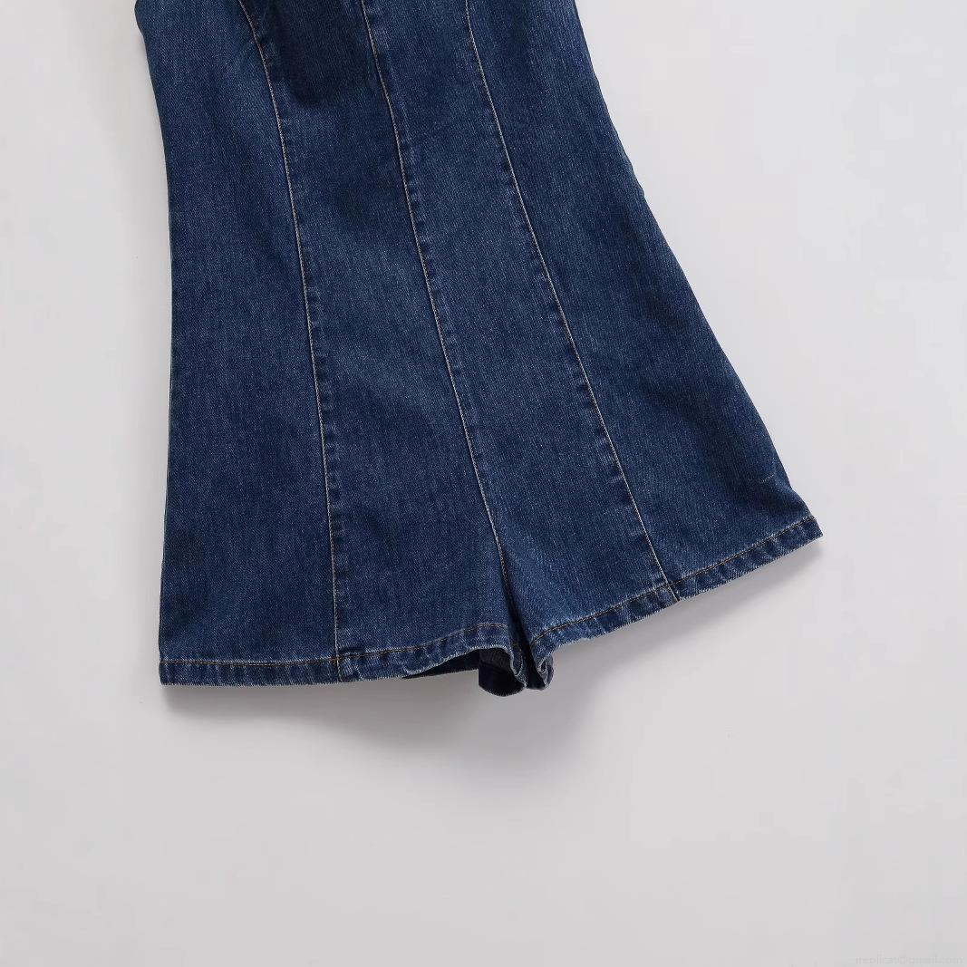 Women Sexy Backless Halter Denim Romper Summer Sleeveless Bow Tie Neck Low Waist Denim Jumpsuit Shorts Streetwear Fashion Outfits
