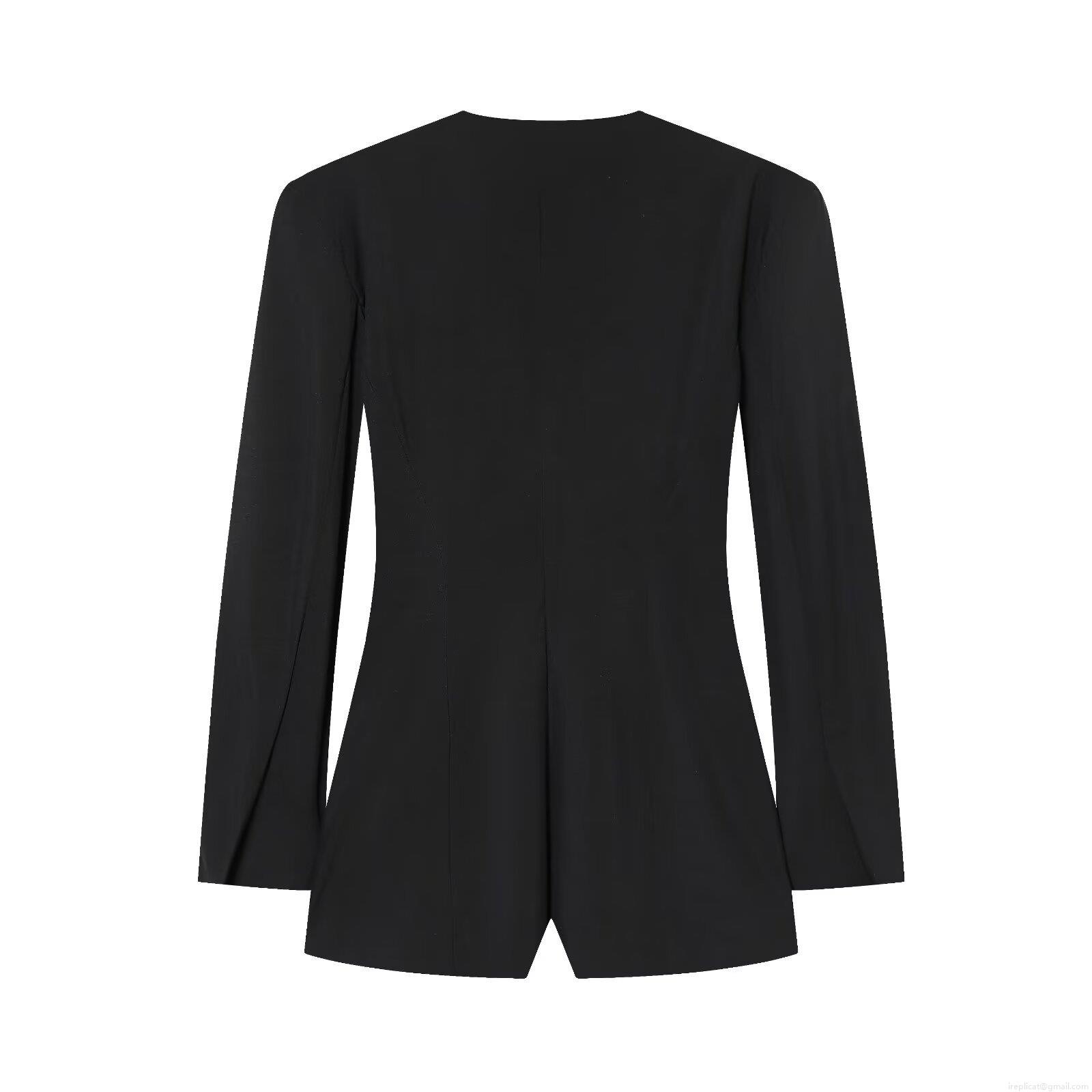 Women's Elegant Blazer Romper Cotton Blend Double Breasted Long Sleeve V-Neck Jumpsuit Short Pants Slim Fit Playsuit For Party Office Lady Fashion