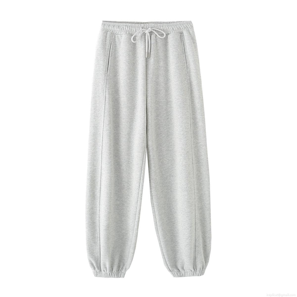 Women's Casual Two Piece Set Solid Color Hooded Sweatshirt and Joggers Pants Loungewear Autumn Winter Long Sleeve Streetwear Tracksuit Outfits