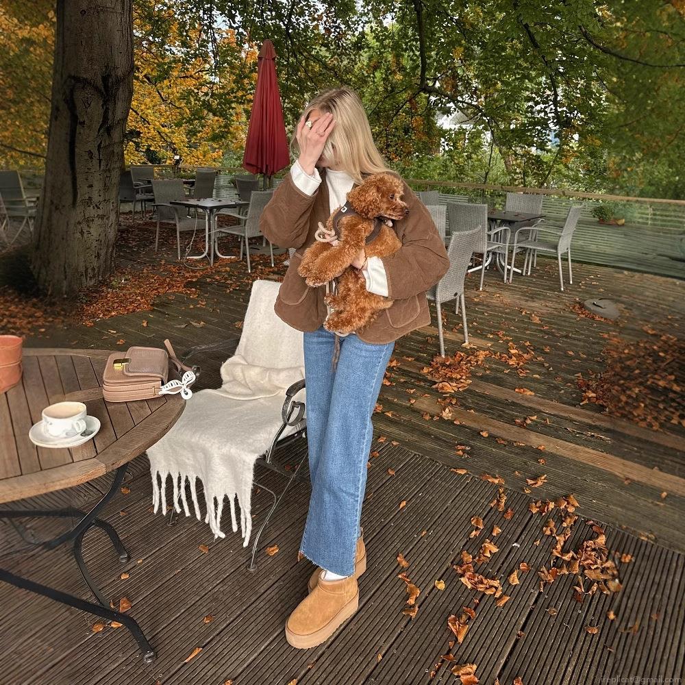 Women's Retro Brown Corduroy Quilted Jacket Loose Fit Tie-Front Long Sleeve Cotton Padded Coat Casual Warm Outerwear For Autumn Winter
