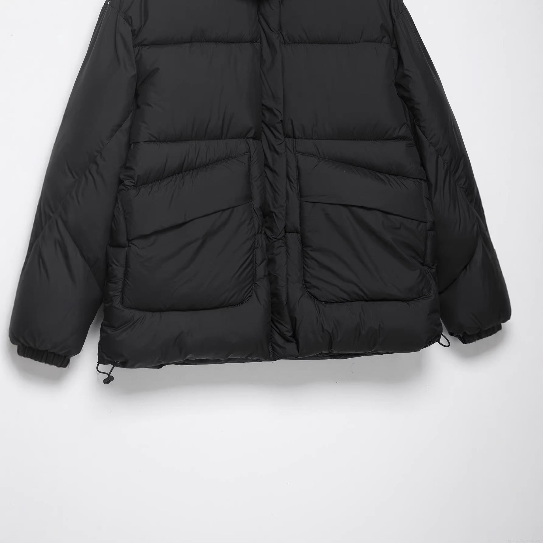 Women's Fashion Loose Hooded Padded Jacket Winter Warm Windproof 100% Polyester Thick Outerwear With Zipper Pockets Casual Streetwear Coat For Women
