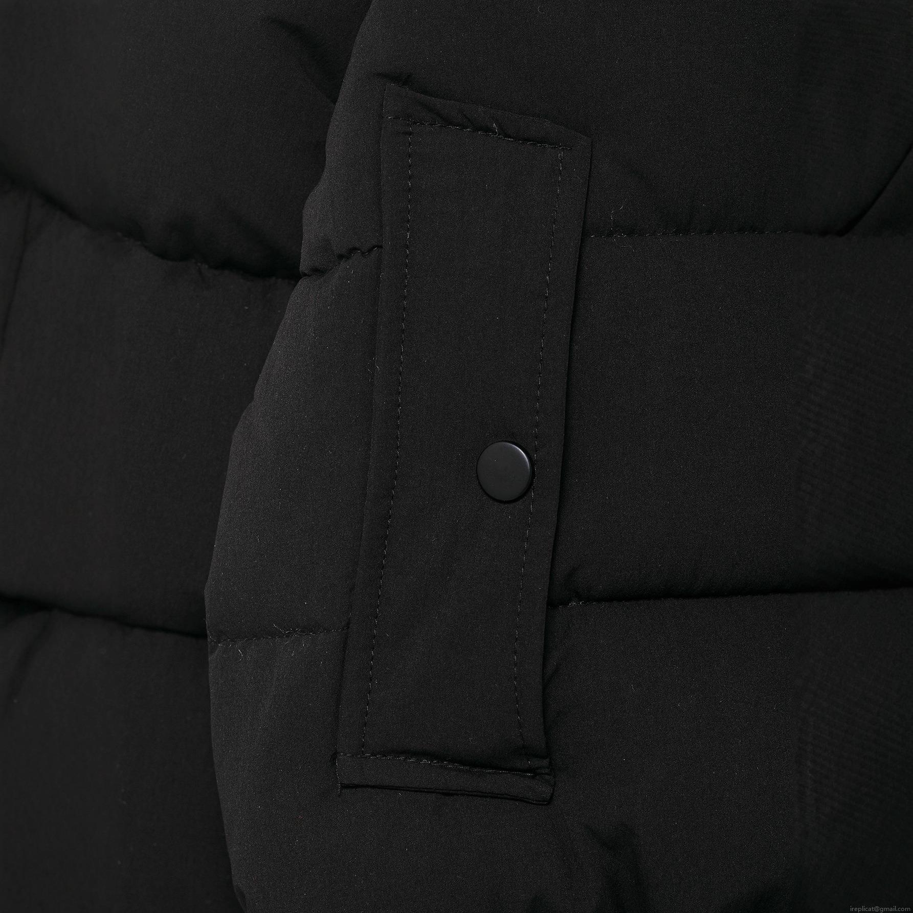 Women's Winter Puffer Jacket With Faux Fur Trim Hooded Thick Warm Polyester Cotton Padded Coat Solid Color Loose Streetwear Outerwear For Women