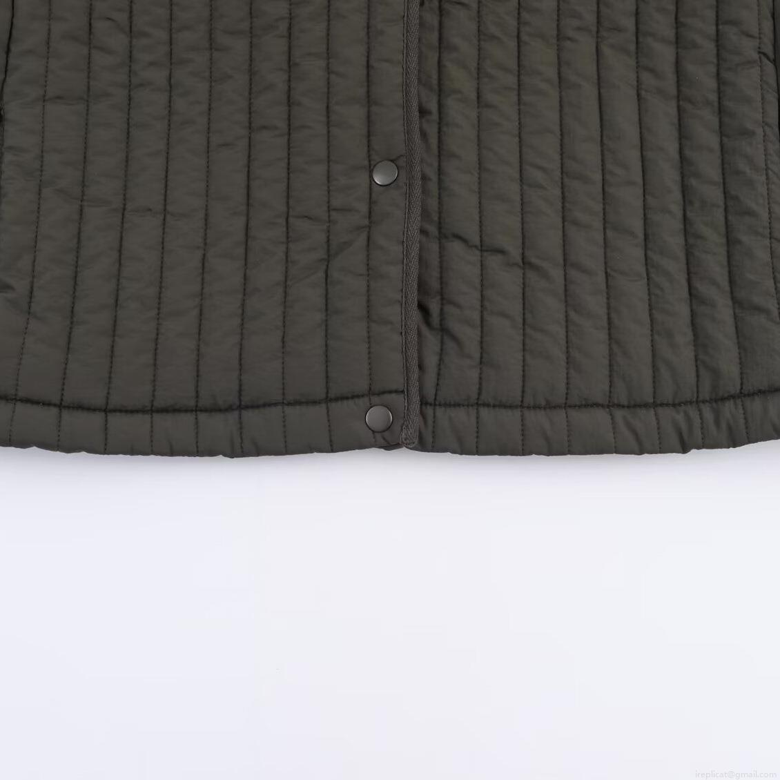 Women's Quilted Puffer Jacket With Detachable Scarf Polyester Synthetic Silk Fill Warm Padded Coat Loose Fit Hooded Outerwear For Fall Winter Ladies Fashion Casual Jacket
