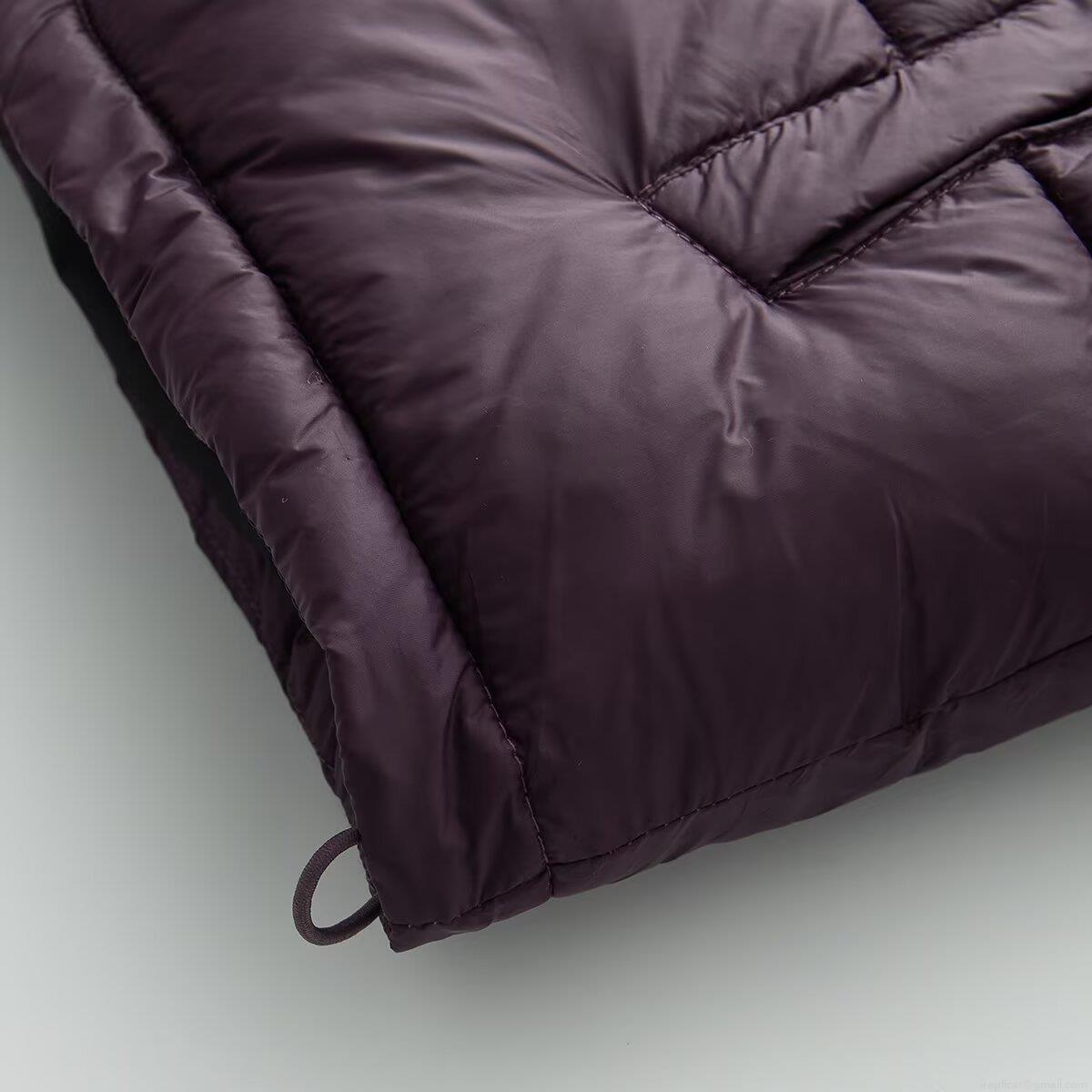 Women's Winter Hooded Quilted Padded Jacket Casual Solid Color Warm Outwear Coat With Polyester Shell And Cotton Blend Padding For Ladies