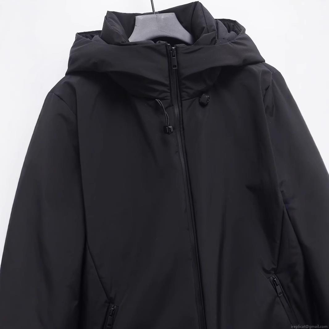 Women's Fashion Padded Parka Jacket Windproof Hooded Puffer Coat With Dual Zipper Mid-length Solid Color Outerwear For Ladies Winter Spring Streetwear